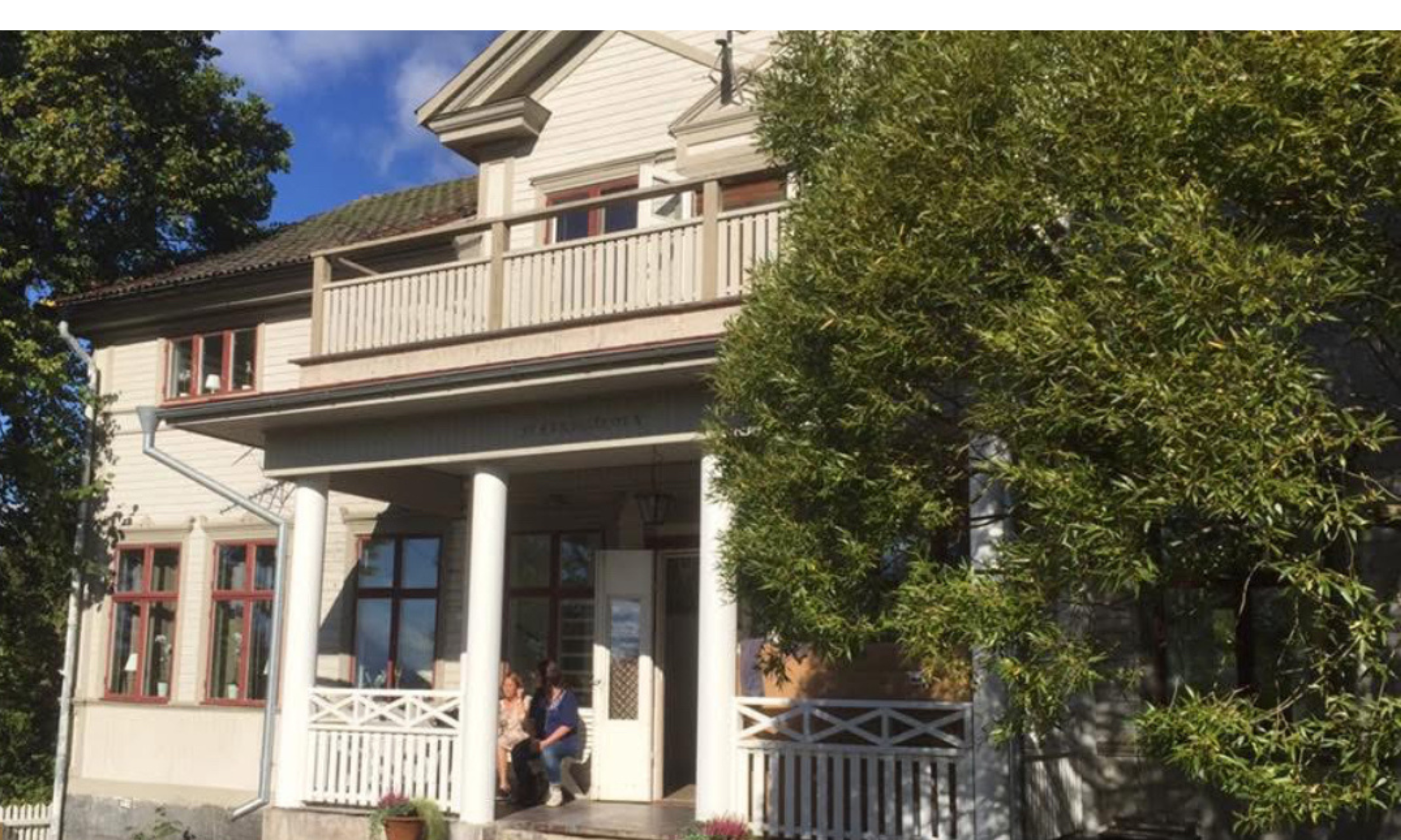 Strandgården i Vika Strand utanför Falun